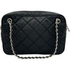 プラダ PRADA インプントゥスモールバッグ 1BH910 ブラック シルバー金具 ナイロン レディース ハンドバッグ