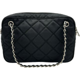 プラダ PRADA インプントゥスモールバッグ 1BH910 ブラック シルバー金具 ナイロン レディース ハンドバッグ