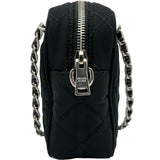 プラダ PRADA インプントゥスモールバッグ 1BH910 ブラック シルバー金具 ナイロン レディース ハンドバッグ