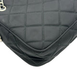 プラダ PRADA インプントゥスモールバッグ 1BH910 ブラック シルバー金具 ナイロン レディース ハンドバッグ