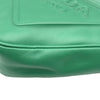 プラダ PRADA トライアングルロゴ クラッチ 2NE054 グリーン レザー レディース クラッチバッグ
