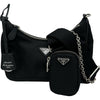 プラダ PRADA Re-Edition 2005ショルダーバッグ 1BH204 ブラック ナイロン レディース ショルダーバッグ