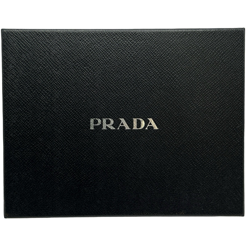 美品 PRADA プラダ ナイロン ポーチ ブラック 黒 トライアングルロゴ プラダ PRADA トライアングルロゴフォンポーチ 2ZT011 ブラック