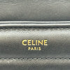 セリーヌ CELINE モノクロノーム チェーンショルダー 111273 ブラック ゴールド金具 カーフスキン レディース ショルダーバッグ