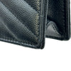 サンローラン SAINT LAURENT エンベロープ カサンドラチェーンウォレット 393953 ブラック カーフスキン レディース ショルダーバッグ
