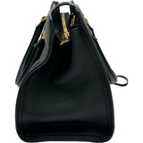サンローラン SAINT LAURENT ベイビーカバス 424868 ブラック レザー レディース ハンドバッグ
