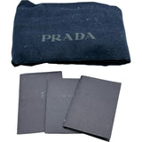 プラダ PRADA トライアングルロゴワンショルダーバッグ 2VZ096 ブラック レザー/ナイロン レディース ショルダーバッグ