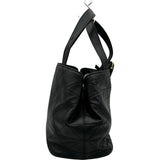 プラダ PRADA キルティングレザートート 1BG547 ブラック レザー レディース トートバッグ