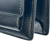 サンローラン SAINT LAURENT サンセットショルダー 452157 ブラック カーフスキン レディース ショルダーバッグ