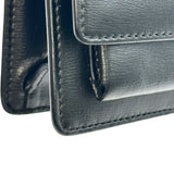 サンローラン SAINT LAURENT サンセットショルダー 452157 ブラック カーフスキン レディース ショルダーバッグ