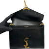 サンローラン SAINT LAURENT カサンドラ ミディアム 532750 ブラック レザー レディース ショルダーバッグ