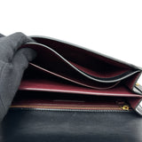 サンローラン SAINT LAURENT カサンドラ ミディアム 532750 ブラック レザー レディース ショルダーバッグ