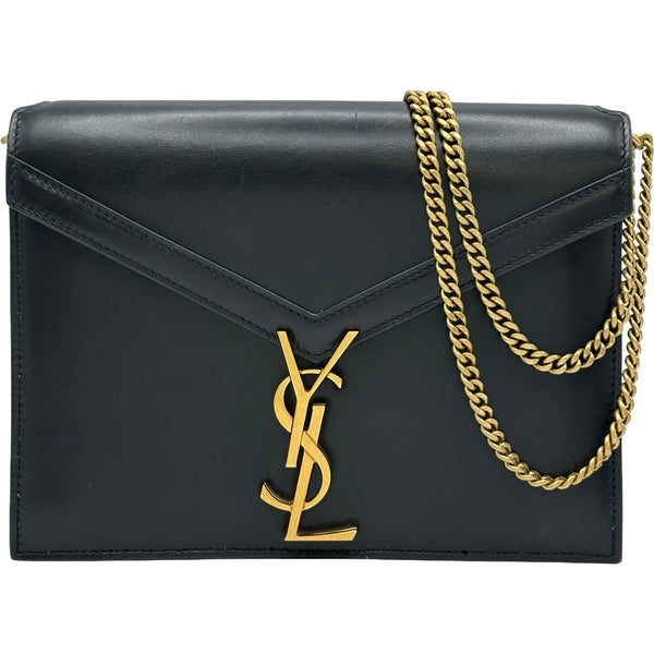 サンローラン SAINT LAURENT カサンドラ ミディアム 532750 ブラック