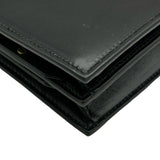 サンローラン SAINT LAURENT カサンドラ ミディアム 532750 ブラック レザー レディース ショルダーバッグ