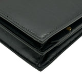 サンローラン SAINT LAURENT カサンドラ ミディアム 532750 ブラック レザー レディース ショルダーバッグ
