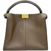 フェンディ FENDI ピーカブー エックスライト ミディアム 8BN310 ブラウン レザー レディース ショルダーバッグ