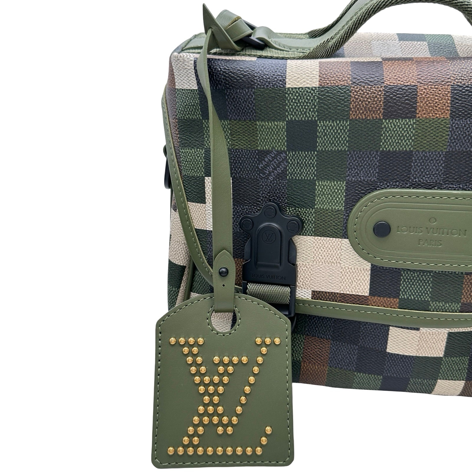 ルイ・ヴィトン LOUIS VUITTON トレイルメッセンジャー M24449 カーキ
