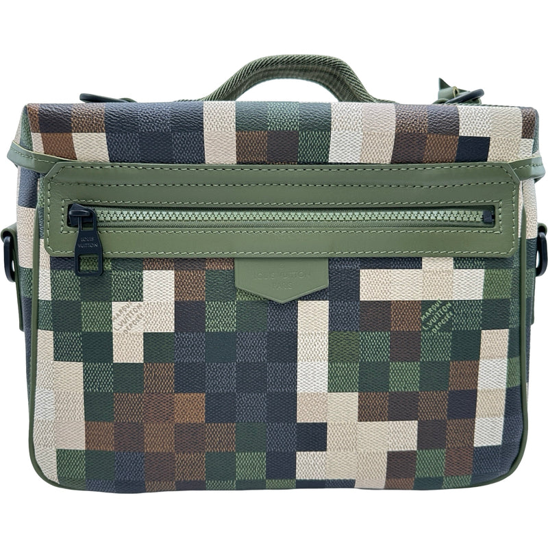 [LOUIS VUITTON]ルイヴィトントレイルメッセンジャー ダモフラージュ ルイ・ヴィトン LOUIS VUITTON トレイルメッセンジャー M24449 カーキ