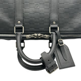 ルイ・ヴィトン LOUIS VUITTON キーポル・バンドリエール 45 N41145 ブラック ダミエ・アンフィニ メンズ ボストンバッグ