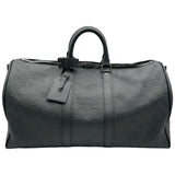 ルイ・ヴィトン LOUIS VUITTON キーポル・バンドリエール 45 N41145 ブラック ダミエ・アンフィニ メンズ ボストンバッグ