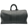 ルイ・ヴィトン LOUIS VUITTON キーポル・バンドリエール 45 N41145 ブラック ダミエ・アンフィニ メンズ ボストンバッグ