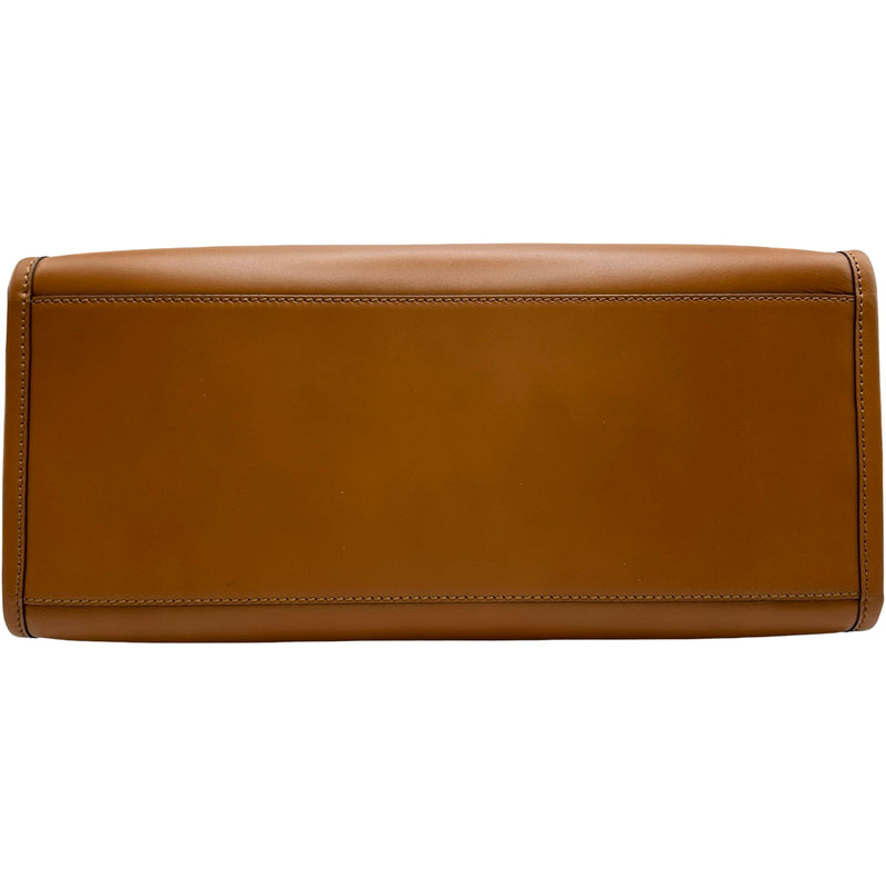フェンディ FENDI サンシャインミディアム 8BH386 ブラウン カーフ