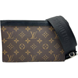 ルイ・ヴィトン LOUIS VUITTON ガストン ウエアラブル・ウォレット M14036 ブラウン モノグラム・マカサー レディース ショルダーバッグ