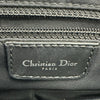 クリスチャン・ディオール Christian Dior トロッターサドルバッグ ブラック キャンバス レディース ハンドバッグ