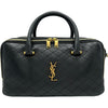 サンローラン SAINT LAURENT リヤダッフルバッグ 766785 ブラック レザー レディース ショルダーバッグ