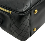 サンローラン SAINT LAURENT リヤダッフルバッグ 766785 ブラック レザー レディース ショルダーバッグ