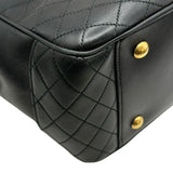 サンローラン SAINT LAURENT リヤダッフルバッグ 766785 ブラック レザー レディース ショルダーバッグ