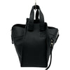 ロエベ LOEWE ハンモックスモール 061606 ブラック レザー レディース ショルダーバッグ