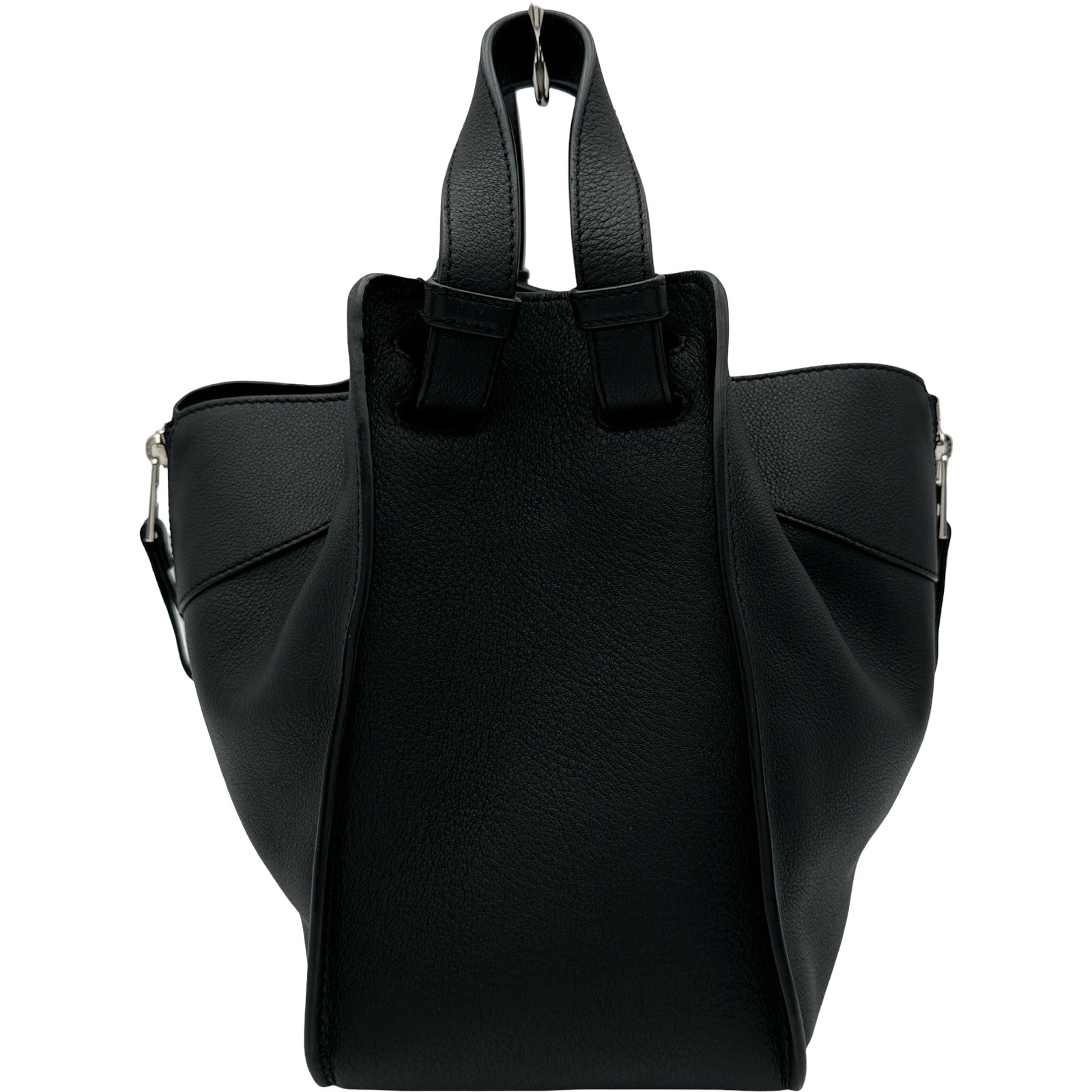 ロエベ LOEWE ハンモックスモール 061606 ブラック レザー レディース