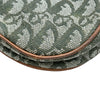 クリスチャン・ディオール Christian Dior トロッターダブルサドルバッグ グリーン キャンバス レディース ハンドバッグ