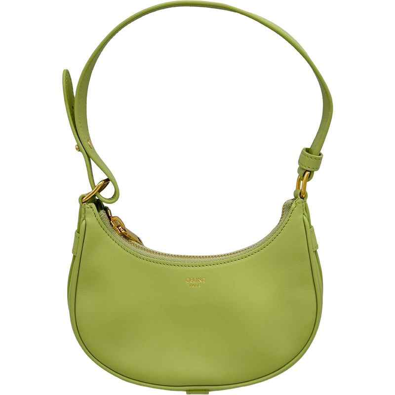 セリーヌ CELINE ミニアヴァンショルダー 193952 ライトグリーン