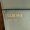 ロエベ LOEWE アナグラムスモールトート 652124 グリーン レザー レディース トートバッグ