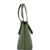 ロエベ LOEWE アナグラムスモールトート 652124 グリーン レザー レディース トートバッグ