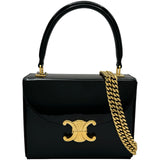 セリーヌ CELINE ティーンニノ ショルダー ブラック レザー レディース ショルダーバッグ