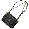 サンローラン SAINT LAURENT ノリータ ミニ 672738 ブラック レザー レディース ショルダーバッグ