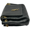 サンローラン SAINT LAURENT ノリータ ミニ 672738 ブラック レザー レディース ショルダーバッグ