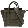 セリーヌ CELINE ラゲージナノショッパー 168243 スリ シルバー金具 ドラムドカーフスキン レディース ショルダーバッグ
