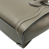 セリーヌ CELINE ラゲージナノショッパー 168243 スリ シルバー金具 ドラムドカーフスキン レディース ショルダーバッグ