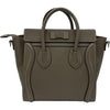 セリーヌ CELINE ラゲージナノショッパー 168243 スリ シルバー金具 ドラムドカーフスキン レディース ショルダーバッグ