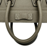 セリーヌ CELINE ラゲージナノショッパー 168243 スリ シルバー金具 ドラムドカーフスキン レディース ショルダーバッグ