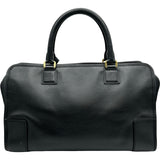 ロエベ LOEWE アマソナ36 811301 ブラック レザー レディース ハンドバッグ