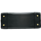 ロエベ LOEWE アマソナ36 811301 ブラック レザー レディース ハンドバッグ