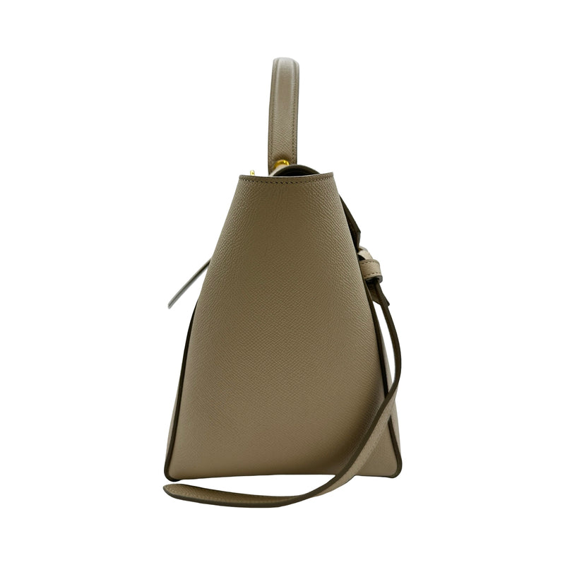 セリーヌ CELINE ベルトバッグミニ 176103 ベージュ グレインレザー