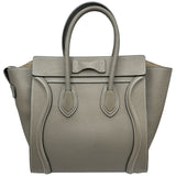 セリーヌ CELINE ラゲージマイクロショッパー 189793 ベージュ ドラムドカーフスキン レディース ハンドバッグ