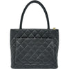 シャネル CHANEL 復刻トート A01804 7番台 ブラック ゴールド金具 キャビア レディース トートバッグ