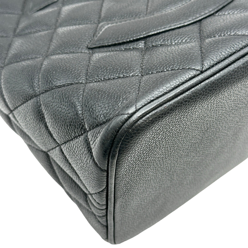 シャネル CHANEL 復刻トート A01804 6番台 ブラック シルバー金具